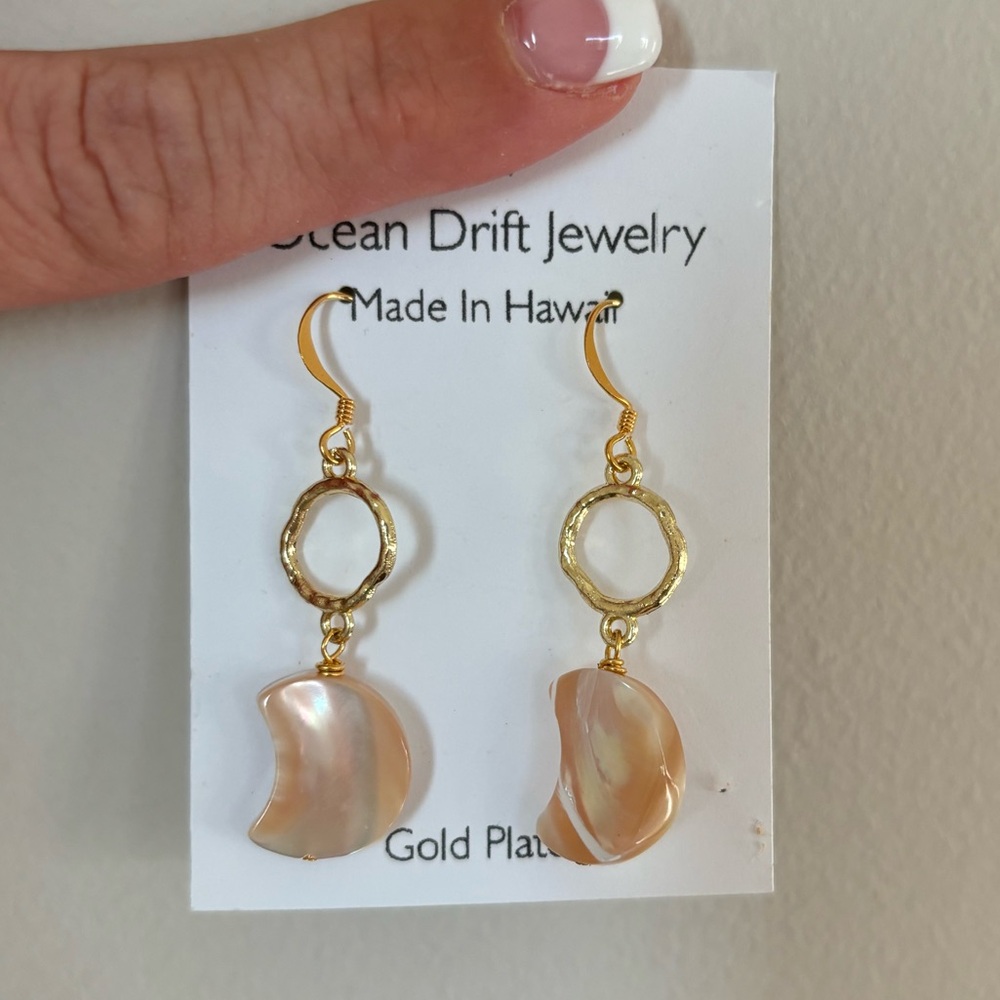 Moon earrings